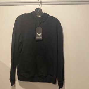 BRAVE SOUL Men’s Black Sweatshirt Hoodie Size Small